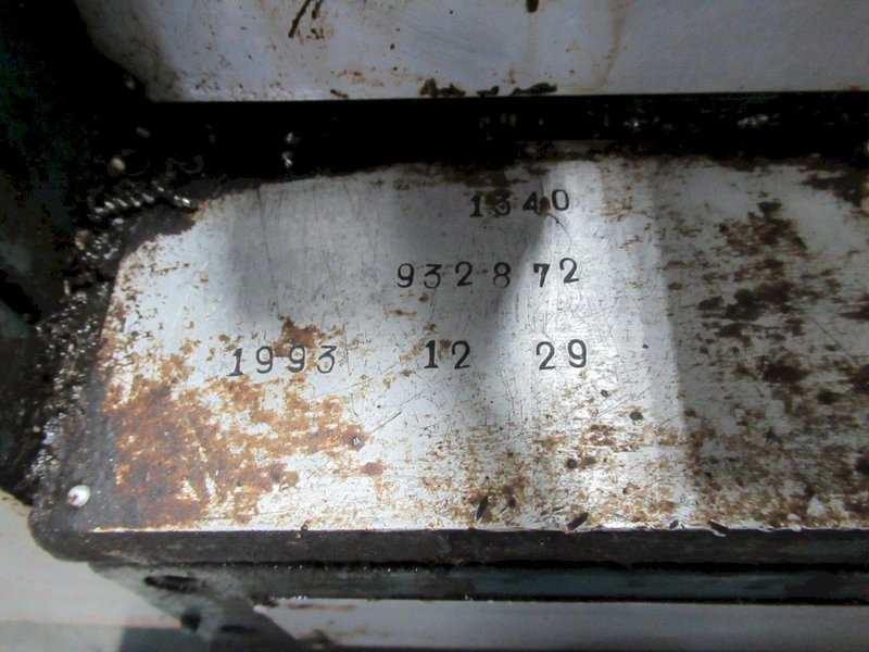 Enco 1340 13" x 40" Engine Lathe, Taisltock, 6" 3-Jaw Chuck- Auction Item