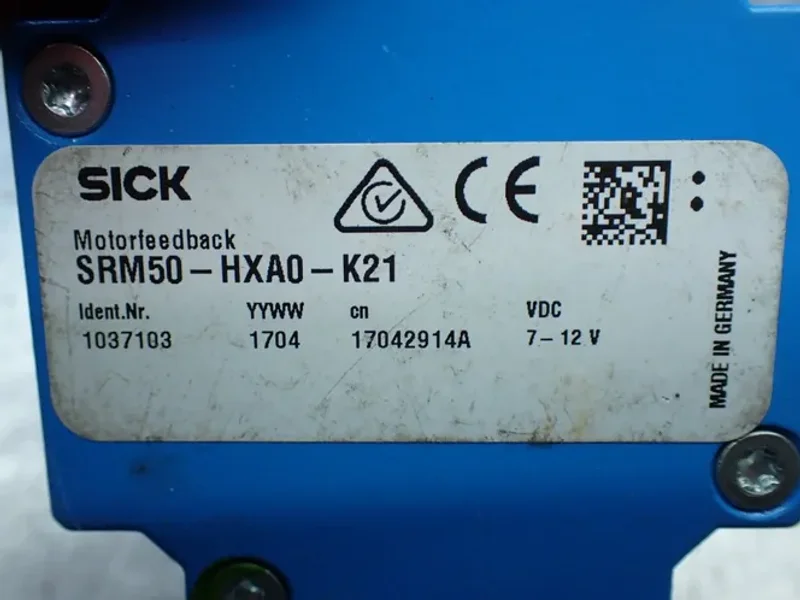 SICK ABSOLUTE MULTITURN MOTOR FEEDBACK ENCODER  -  SRM50-HXA0-K21