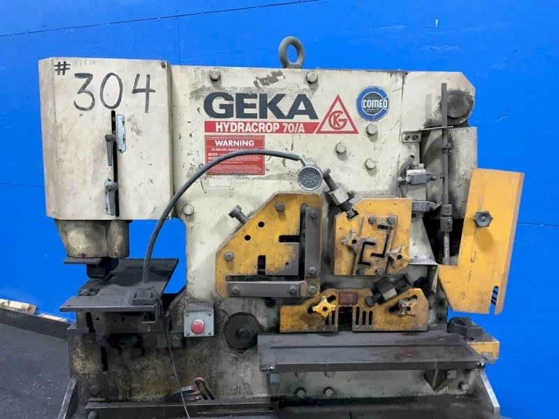 GEKA IRON WORKER  -  HYD-70