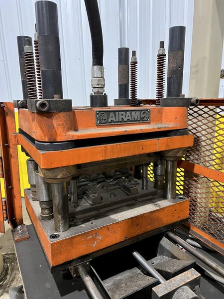7 TON &amp; 3 TON AIRAM TRAVELING PUNCH &amp; CUTOFF PRESSES: STOCK #18420