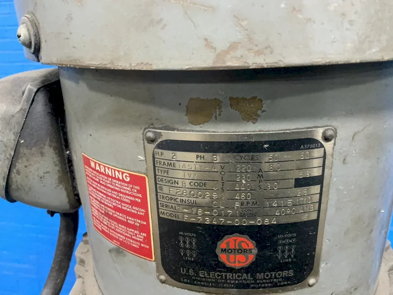 BRIDGEPORT 9” X 42” VERTICAL MILL