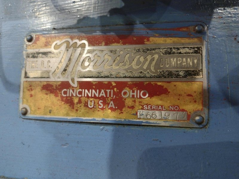 1.25" X 9" D.C. MORRISON MODEL #K KEYSEATER BROACH KEY CUTTER : YOBRO #24524