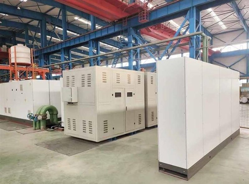 16,000 ton SMS Horizontal Direct Single Action Ext Press, Ind Billet Furnace, Stretcher, Saw, Billet Peeler (14552)