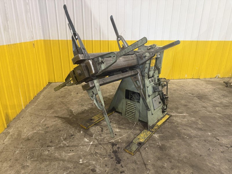 10,000 LBS X 36" LITTELL MODEL #1000 PULL OFF COIL REEL UNCOILER : YOBRO #25422