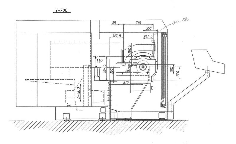 OMV / Parpas - HSC 1100 CNC 5 axis