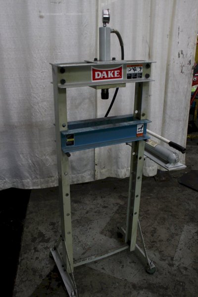 10 TON DAKE H FRAME PRESS: STOCK #75647