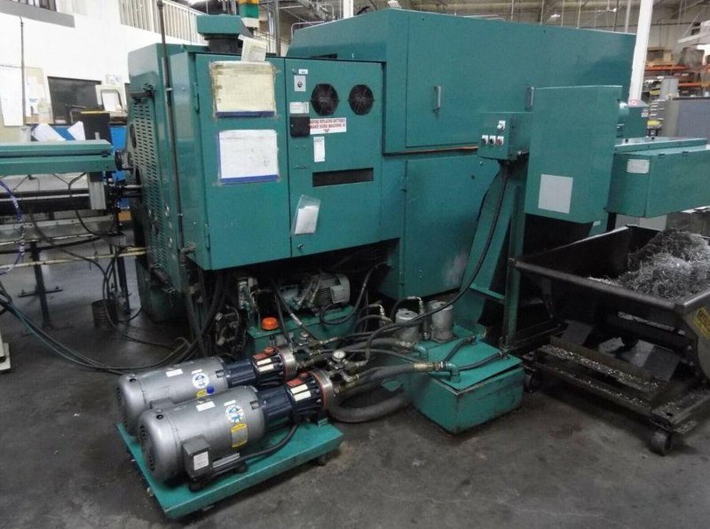 Nakamura Tome TW-20, Twin Spindle/Turret CNC Lathe, 1998 – Fully Loaded, LNS Load/Unload, Probe, Tooling Included