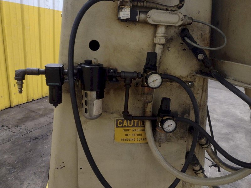 4000 LBS X 24" COOPER WEYMOUTH MODEL #4RM24 MOTORIZED UNCOILER COIL REEL: YOBRO #25767