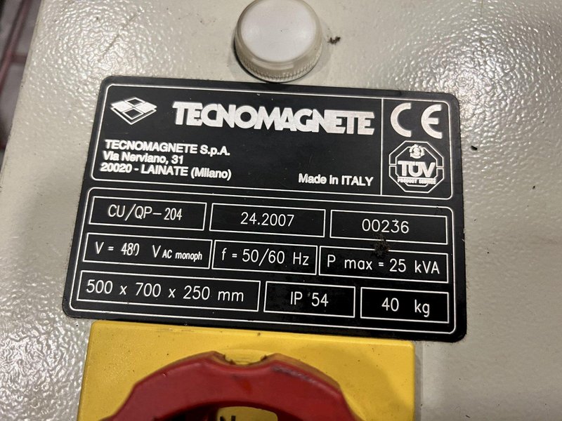 Tecnomagnete Electromagnetic Chucks w/ QP-204 Controller 42.5" x 47.5" | 46.5" x 55.5" QPR16633