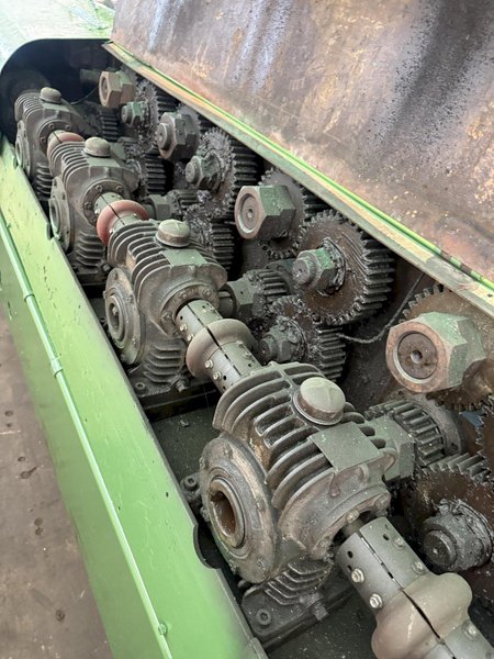 15 STAND  X 3" ARBOR  X 50" PEARSON LOC SEAM ROLL FORMING PANEL MILL. STOCK # 0663325
