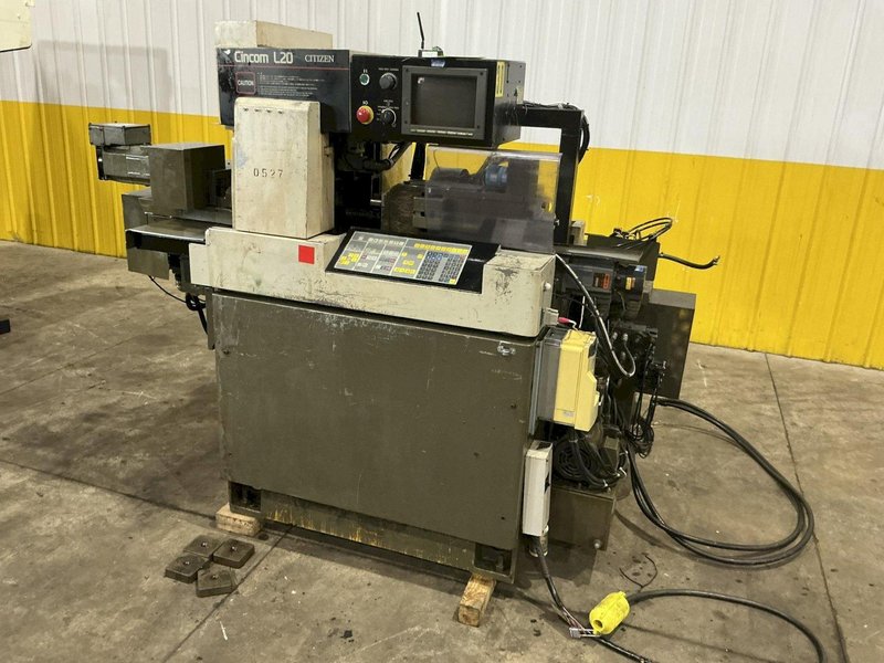 1993 CITIZEN MODEL #L-20 SWISS CNC LATHE : YOBRO #25106