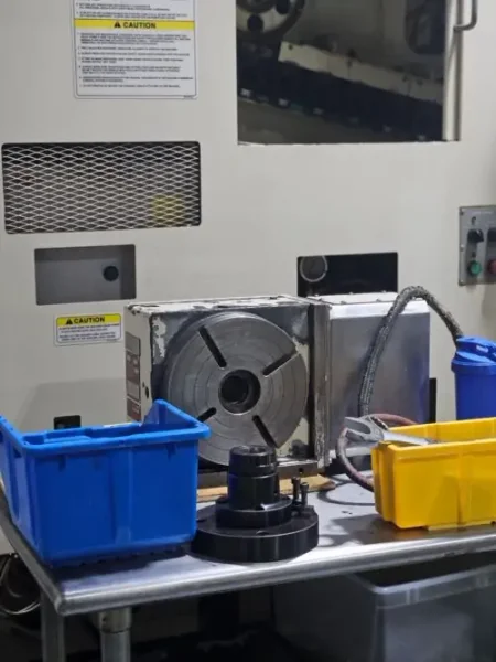 Okuma MC-V4020 CNC Vertical Machining Center – 4th Axis Mill