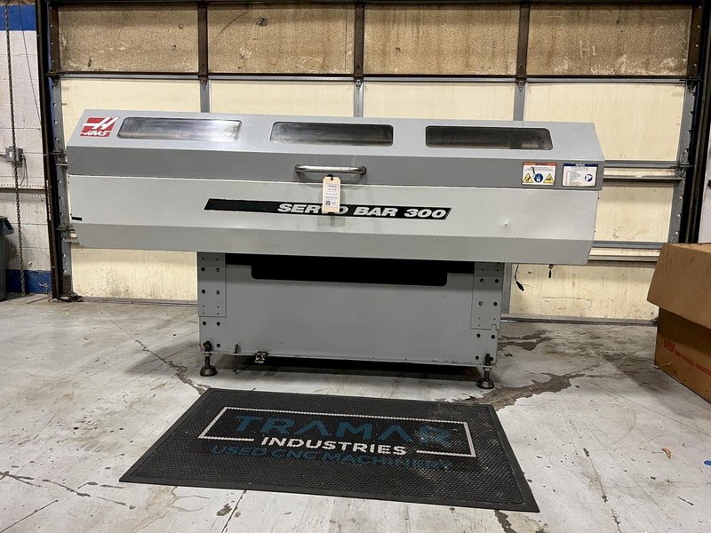 Haas Servo Bar 300 Used Bar Feeder For Sale - 2008