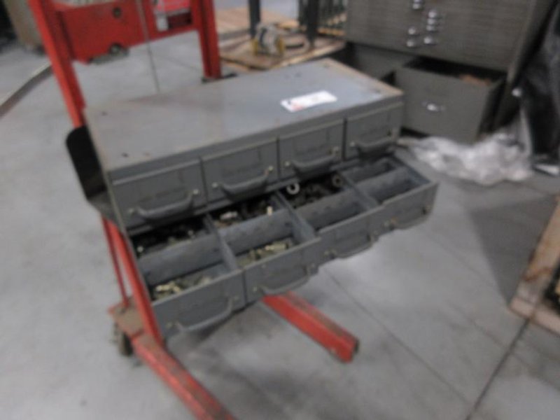 Steel 8 Drawer Divider Cabinet with Steel Compression Hydraulic Fittings- Auction Item