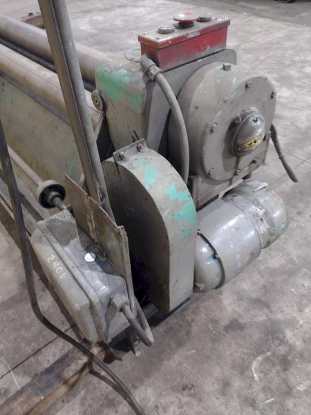 60" X 16-GAUGE WYSONG MODEL #B-60 PLATE BENDING ROLL: YOBRO #25834