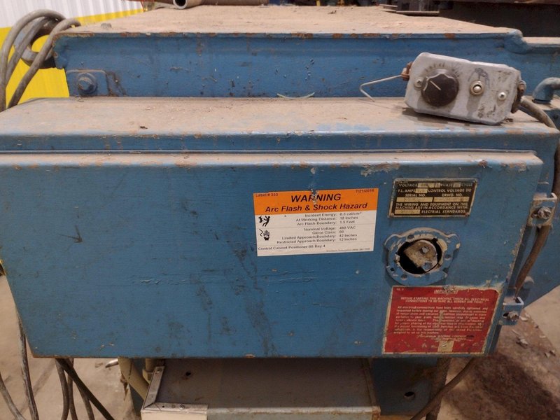 2500 LBS ARONSON MODEL #HD25-A POWERED ROTARY WELDING POSITIONER: STOCK #17939