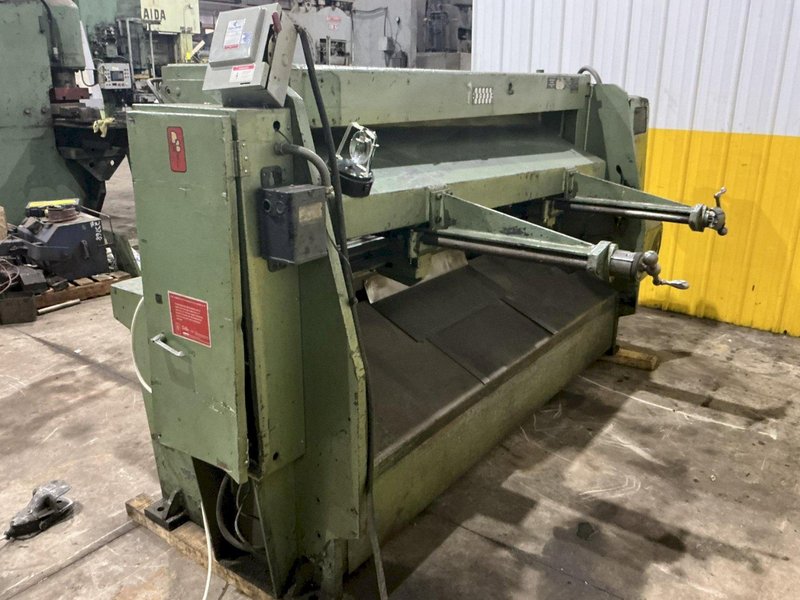 6' x 1/4" FJ EDWARDS MODEL TRUCUT HYDRAULIC SHEAR: YOBRO #24620