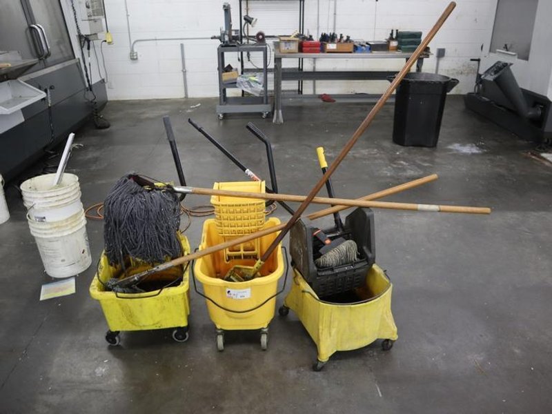 Mop Buckets (3)- Auction Item