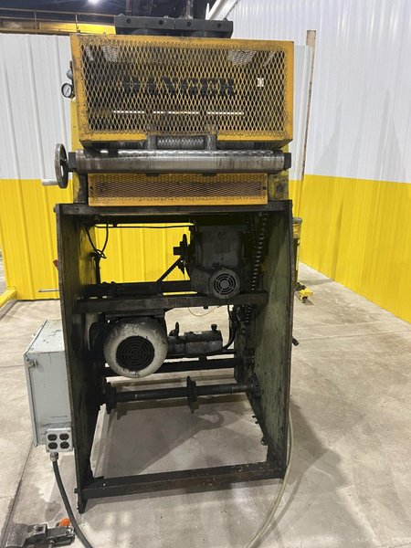 24&quot; BRATTAN MODEL #10H-250-24W-60D-13000 MOTORIZED COIL STRIP STRAIGHTENER: STOCK #20252