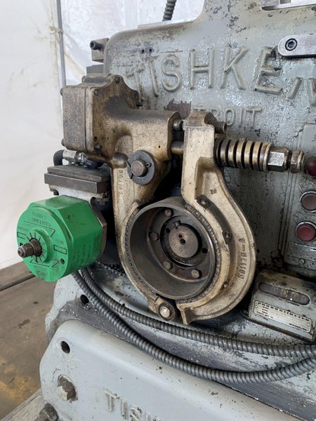 12 TON TISHKEN CUTOFF PRESS. STOCK #0257724