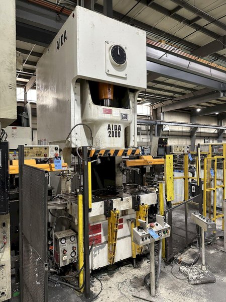 220 TON AIDA GAP FRAME PRESS