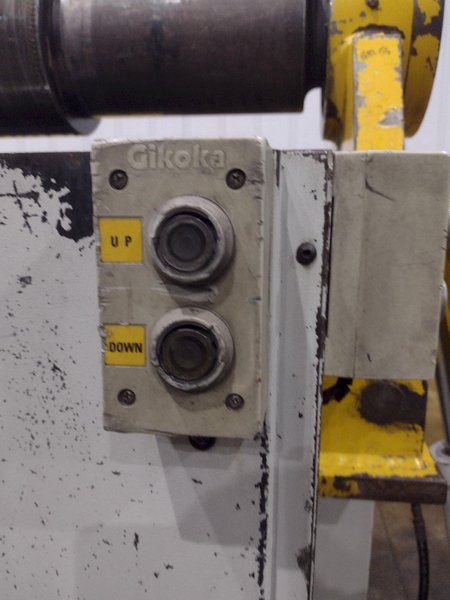 8' X 1/4" BIRMINGHAM MODEL #RH-0806 HYDRAULIC DOUBLE PINCH PLATE ROLL 2007: YOBRO #25022