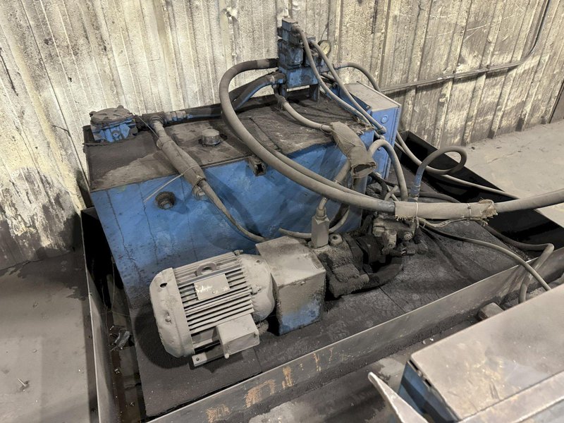 16" x 1" FRANKLIN HEAVY DUTY HYDRAULIC PLATE SHEAR: STOCK #23391