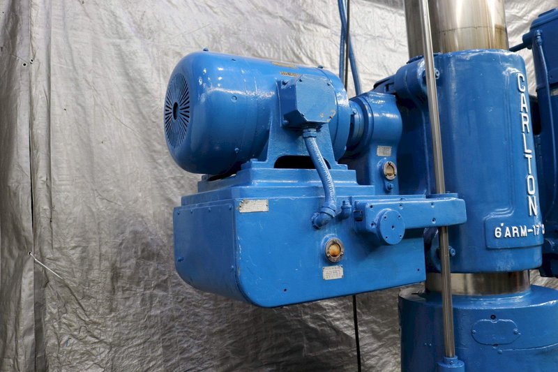 6&#039; X 17&#039; CARLTON RADIAL DRILL: STOCK #71032