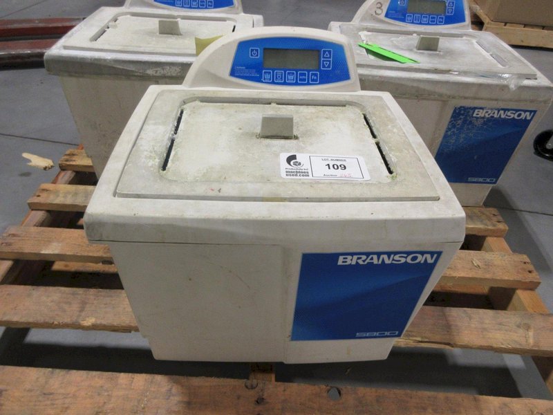 Branson CPX5800 Digital Ultrasonic Cleaner 2.5 Gal- Auction Item