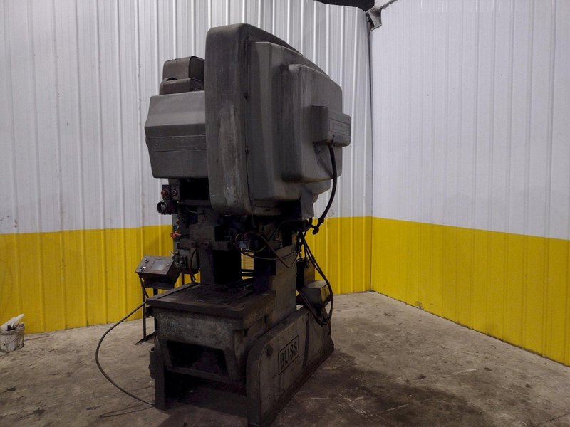 60 TON BLISS MODEL #C60 OBI STAMPING PRESS 4" STROKE: YOBRO #24295