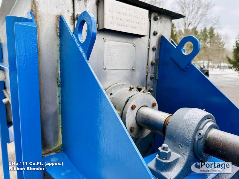 Aaron Equipment Jacketed 11-Cu.Ft. Ribbon Blender