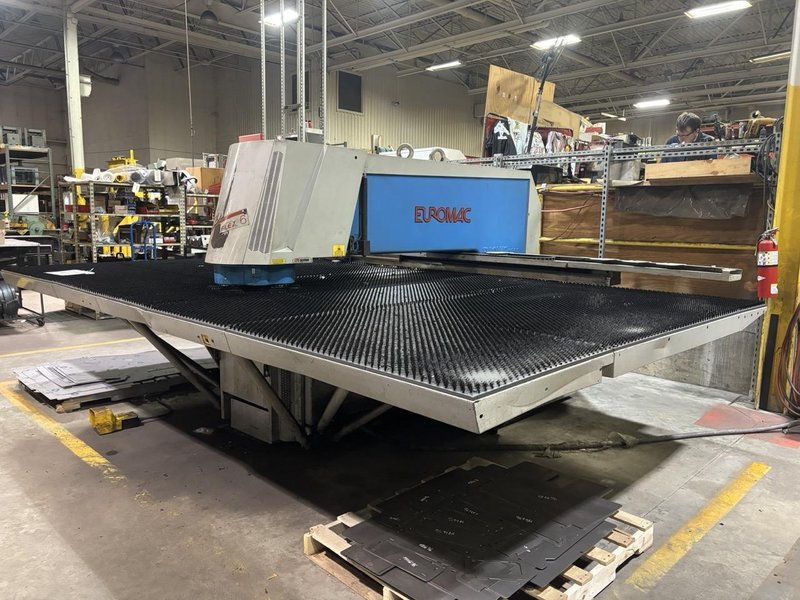 33 Ton Euromac MTX Flex 6 CNC Turret Punch, 2011 – Tooling Available