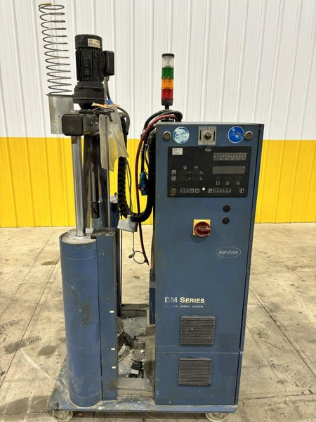 NORDSON MODEL #BM-20 RESIN TRANSFER &amp; ADHESIVE  GLUE MELTING SUPPLY SYSTEM: STOCK #21053