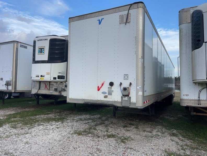 Vanguard 53′ Dry Van Trailer, 2019 – Swing Doors, Wood Floors, Air Ride