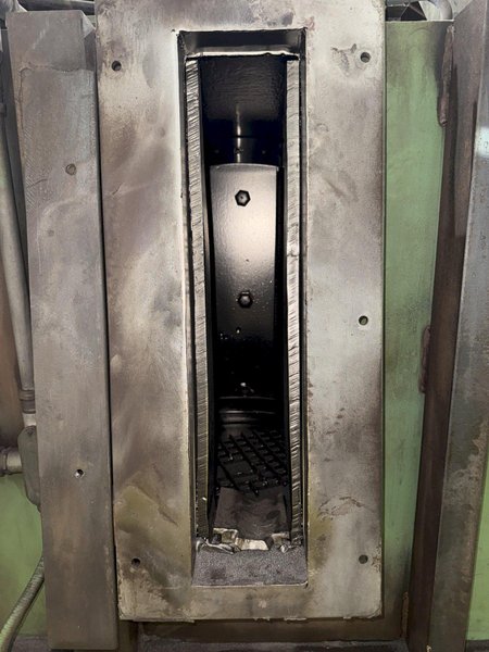 4 STATION X 20 HP -72&quot; X 40&quot; BRONCO SHOT BLAST ROTARY TABLE PART BLASTIN MACHINE: STOCK #23778