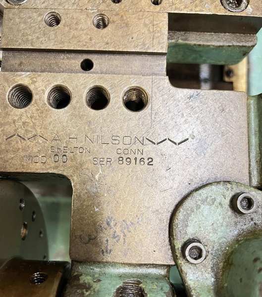 Nilson Model #S-00 4-Slide Wire Forming Machine