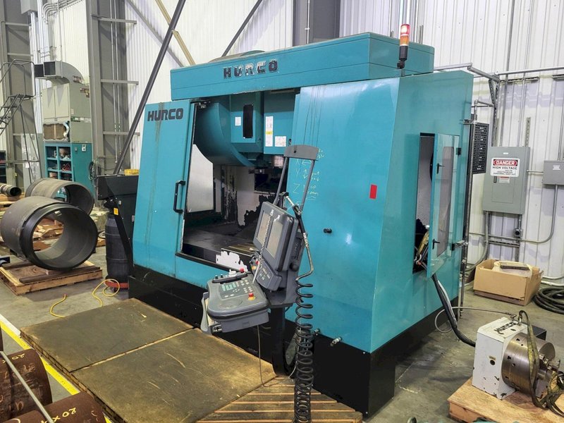 Hurco VMX50/50T CNC VMC, 2012 – 4-Axis H-400, Chip Conveyor, CTS Prep, WinMax