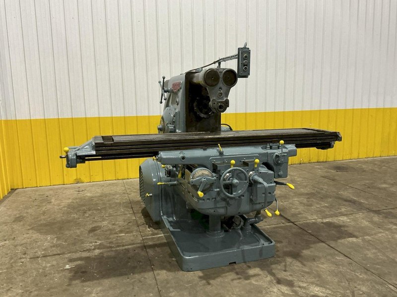 #4 KEARNEY &amp; TRECKER MILWAUKEE MODEL 4CK HORIZONTAL MILLING MACHINE: YOBRO #23955