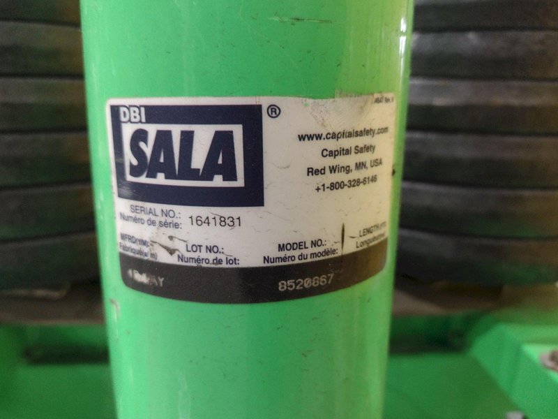 DBI SALA MODEL #8520867 Advanced Green Counterweight Cart CONFINED SPACE RESCUE: STOCK #20151