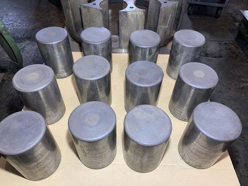 FENN 6F 4 DIE ROTARY SWAGING MACHINE, CAPACITY 4.5&quot; TUBING, 2.250&quot; SOLIDS, Stock #14500