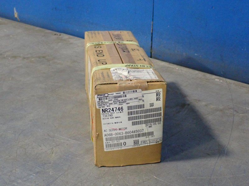 FANUC AC SERVO MOTOR   -  A06B-0063-B604#S037