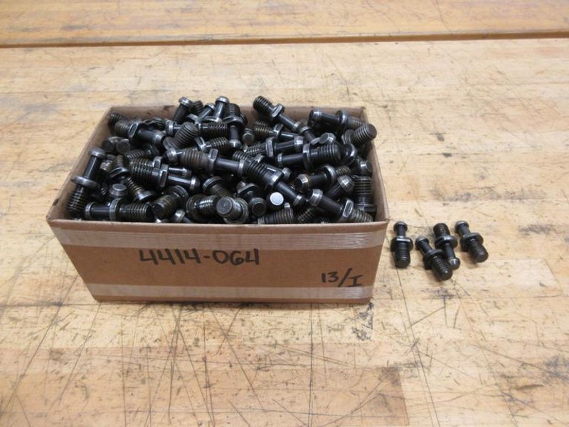 Command RB4E-0003 Used 40 Taper Tool Holder Retention Knobs, Box Full Dozens of pcs- Auction Item