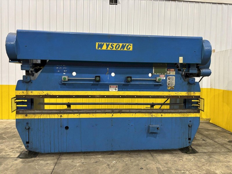 100 TON X 12' WYSONG MODEL #100-10 MECHANICAL BRAKE: STOCK #22108