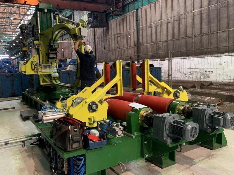AUTOMATIC COIL WRAPPING MACHINE