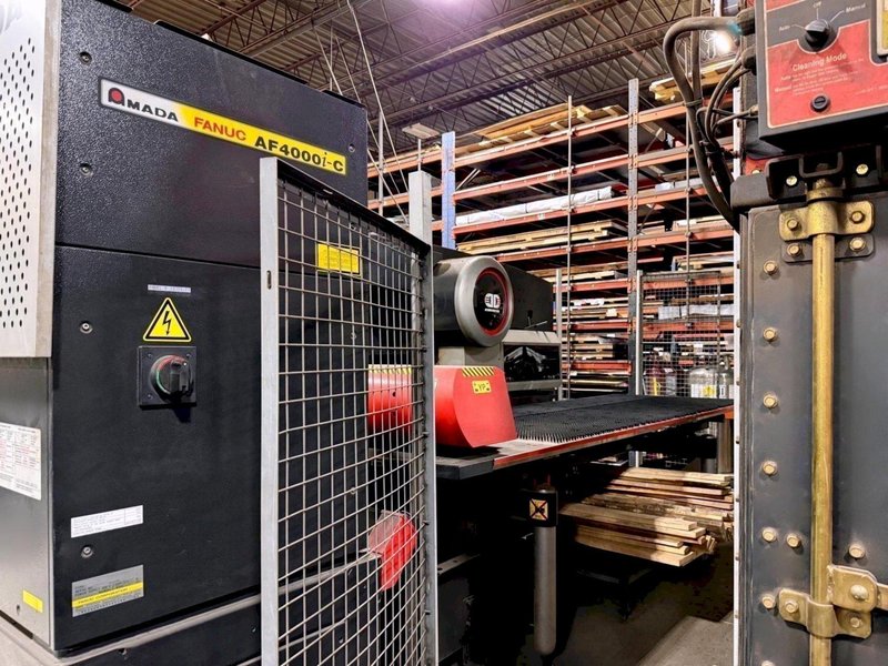 Amada EMLK 3610NT Laser/Punch Combo