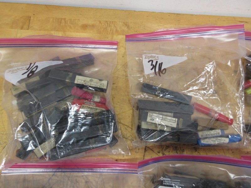 End Mills, 2 and 4 Flute, Single and Double End, Mostly HSS with Some Carbide, Diameters 1/8" - 1/2"- Auction Item