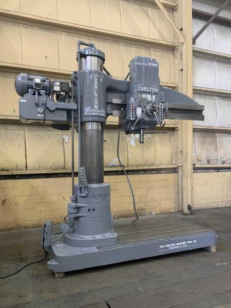 6&#039; X 17&quot; CARLTON MODEL #3-A RADIAL ARM DRILL: STOCK #22070