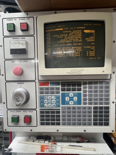 1997 Haas VF-3 CNC Vertical Machining Center | Only 7,700 Hours | One-Owner | Calmotion USB | Selway Serviced 2025 | Under Power | $22,500
