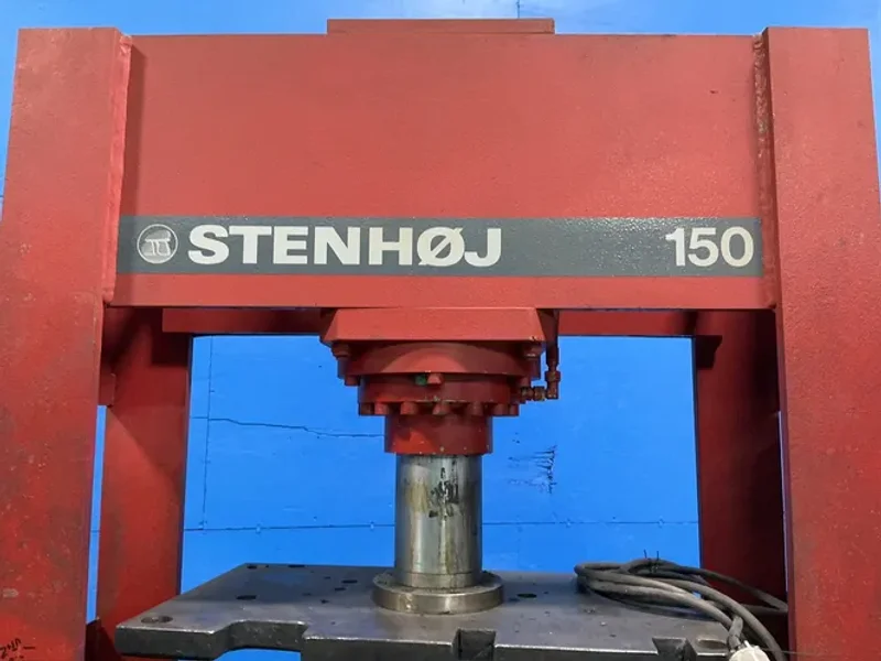 STENHOJ HYDRAULIK 150 TON HYDRAULIC H-FRAME PRESS  -  150