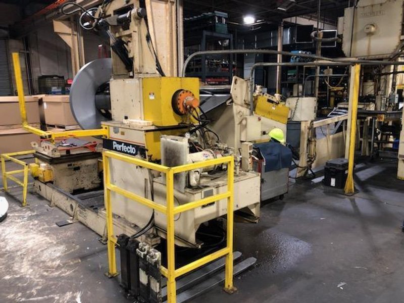 Perfecto Complete Coil Feed Line 15,000 Lb x 30" Wide